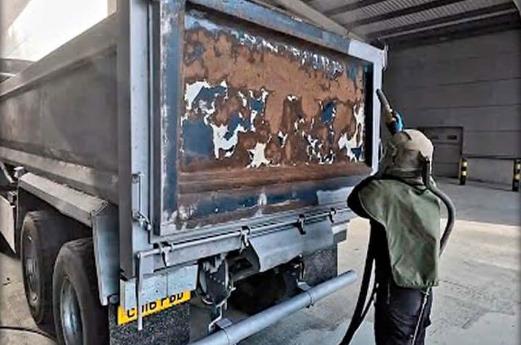 Sandblasting