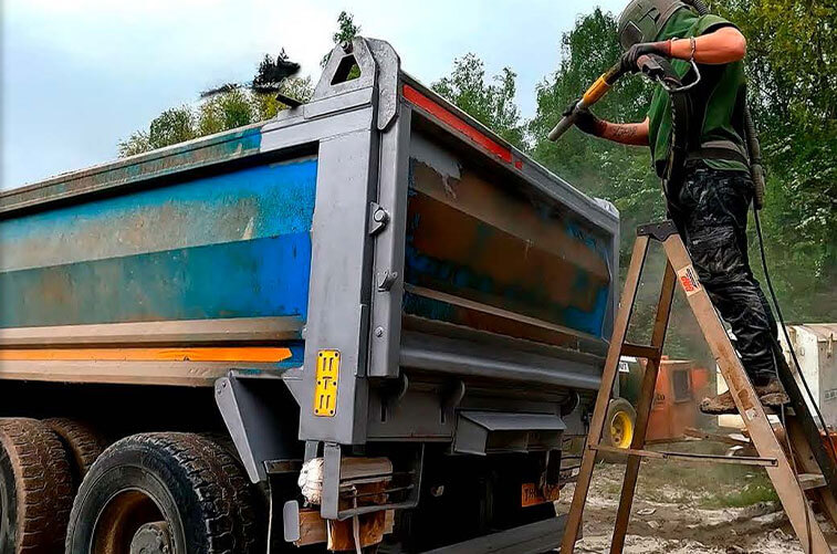 Sandblasting